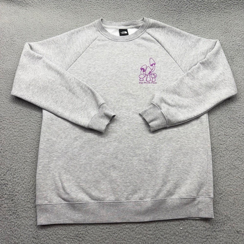 The North Face NF0A81U9 Womens Large Support Your Campground Crewneck Sweatshirt
